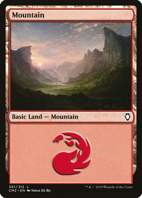 Mountain from Commander Anthology Volume II