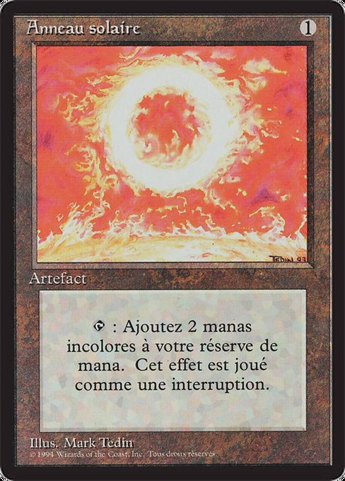 Sol Ring from Foreign Black Border
