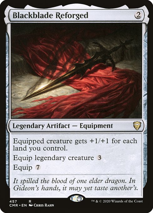 Blackblade Reforged from Commander Legends