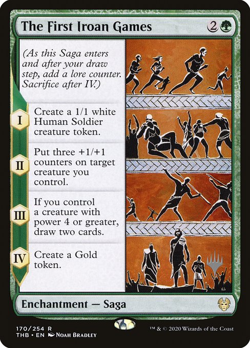 The First Iroan Games highlighted card art