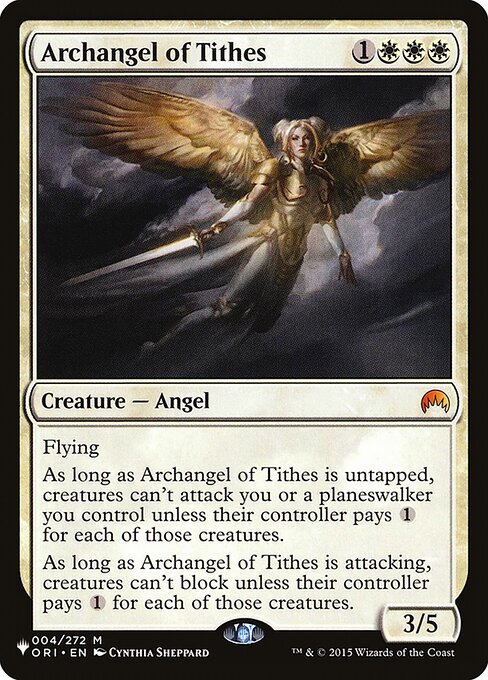 Archangel of Tithes from The List
