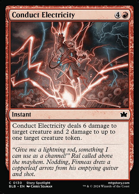 Conduct Electricity highlighted card art