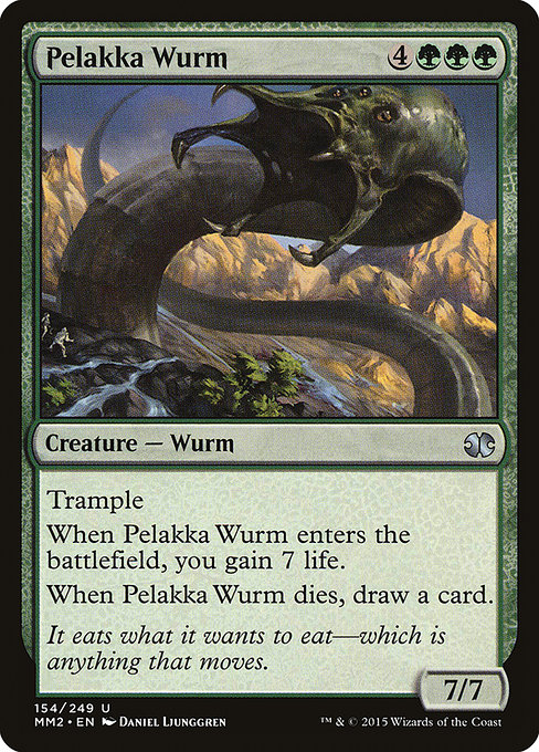 Pelakka Wurm from Modern Masters 2015