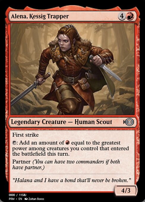 Alena, Kessig Trapper from Magic Online Promos