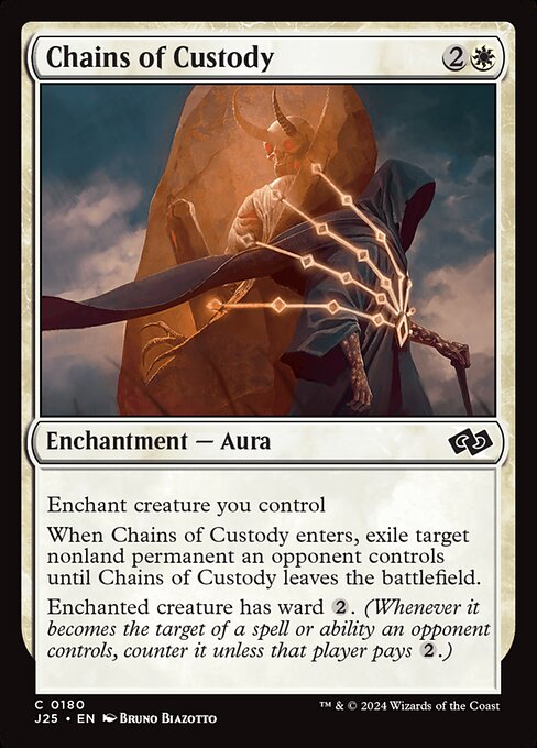 Chains of Custody highlighted card art