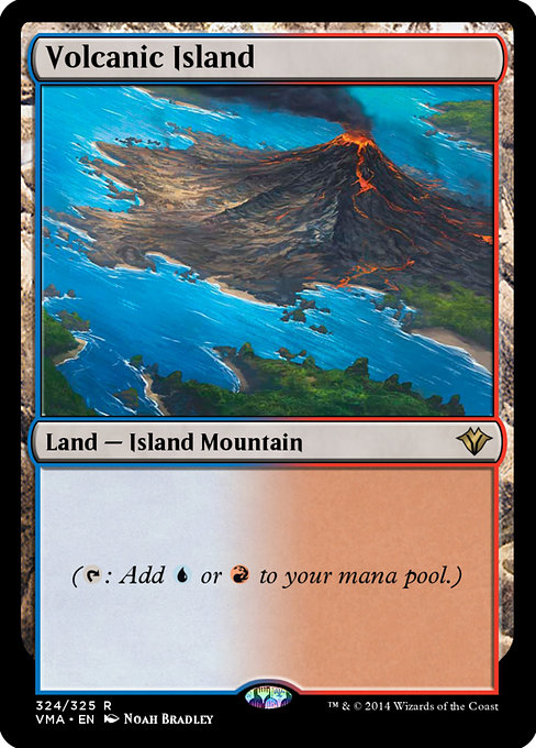 Volcanic Island from Vintage Masters