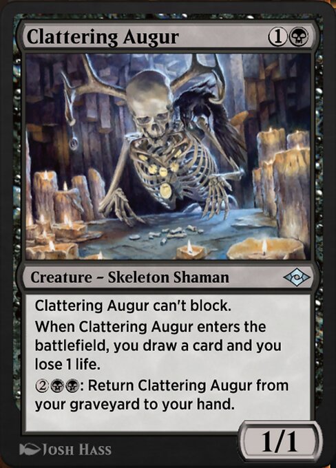 Clattering Augur highlighted card art