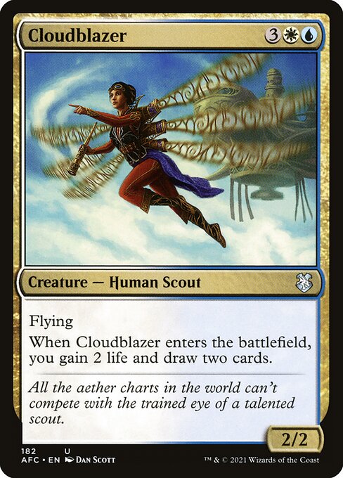 Cloudblazer from Forgotten Realms Commander