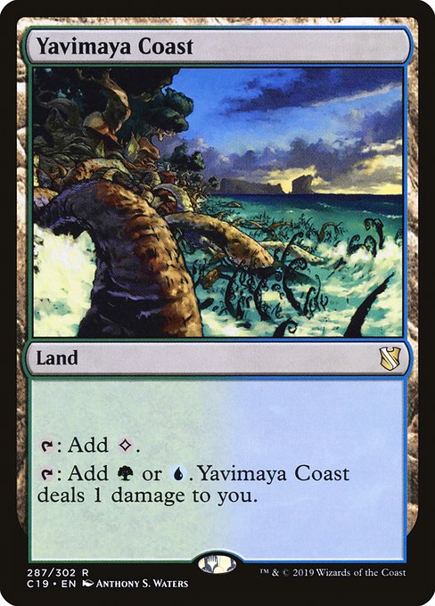 Yavimaya Coast from Commander 2019