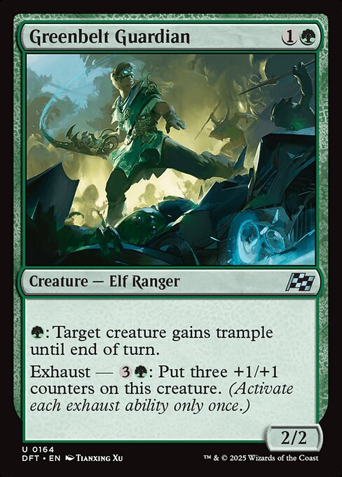 Greenbelt Guardian highlighted card art
