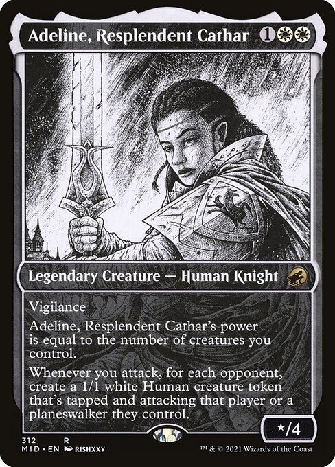 Adeline, Resplendent Cathar from Innistrad: Midnight Hunt