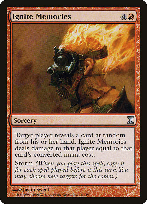 Ignite Memories highlighted card art