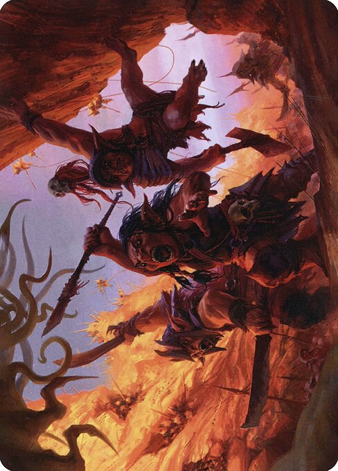 Swarming Goblins // Goblin from Adventures in the Forgotten Realms Art Series