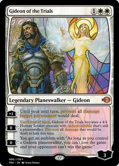 Gideon of the Trials from Magic Online Promos