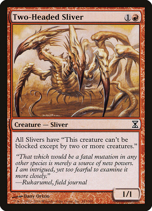 Two-Headed Sliver from Time Spiral