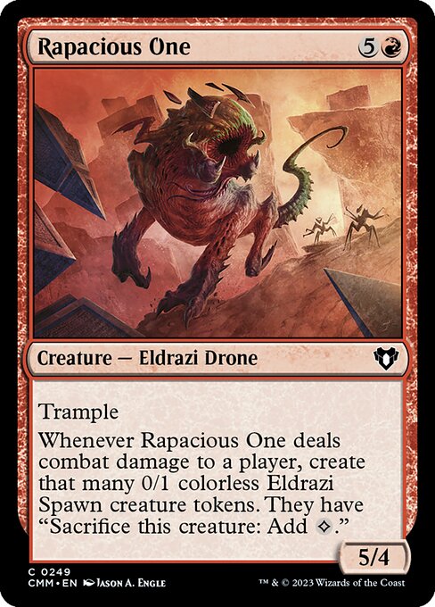 Rapacious One from Commander Masters