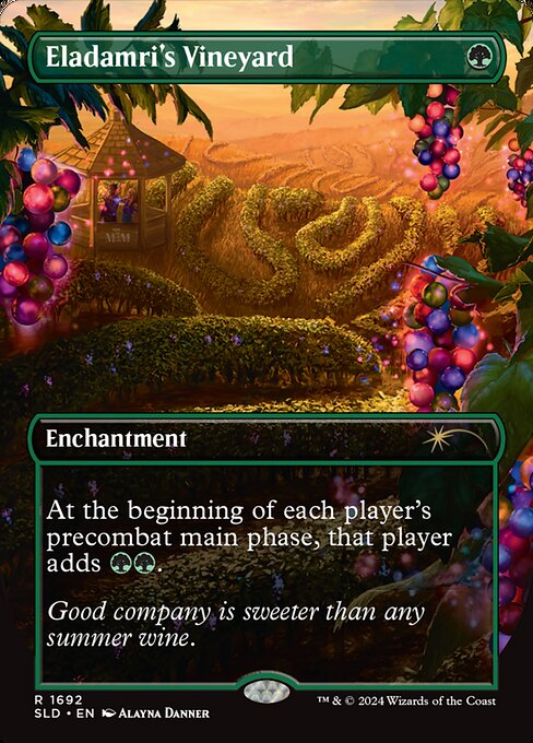 Eladamri's Vineyard highlighted card art