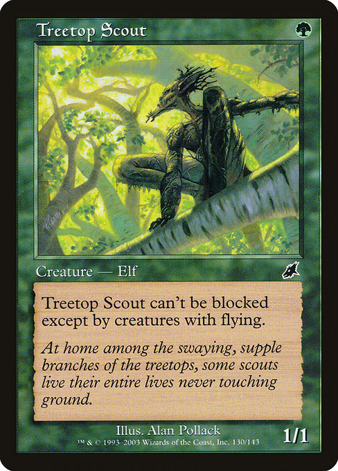 Treetop Scout highlighted card art
