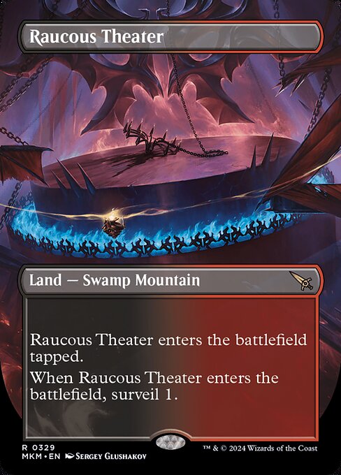 Raucous Theater highlighted card art