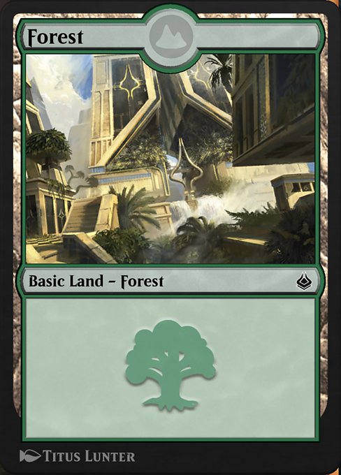 Forest from Amonkhet Remastered