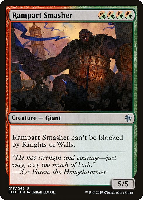 Rampart Smasher highlighted card art