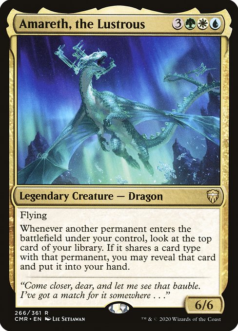 Amareth, the Lustrous from Commander Legends