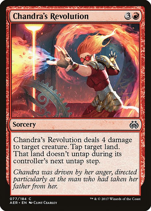 Chandra's Revolution from Aether Revolt