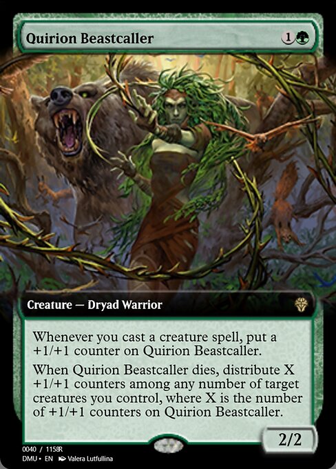 Quirion Beastcaller highlighted card art