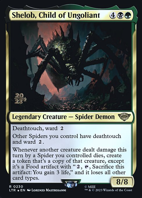 Shelob, Child of Ungoliant from Tales of Middle-earth Promos