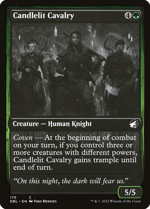 Candlelit Cavalry highlighted card art