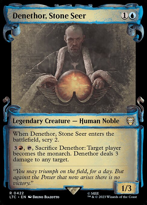 Denethor, Stone Seer highlighted card art