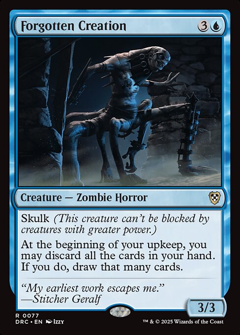 Forgotten Creation highlighted card art