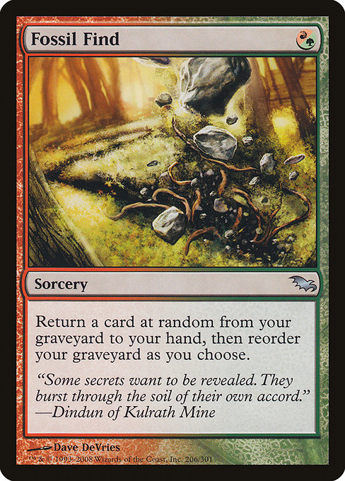 Fossil Find highlighted card art