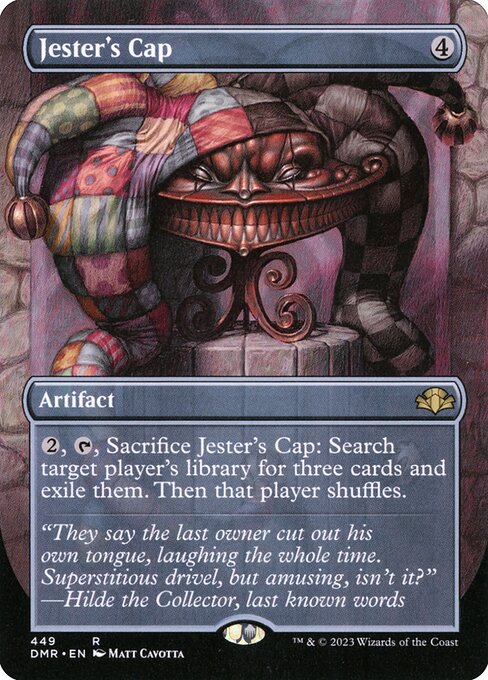 Jester's Cap highlighted card art