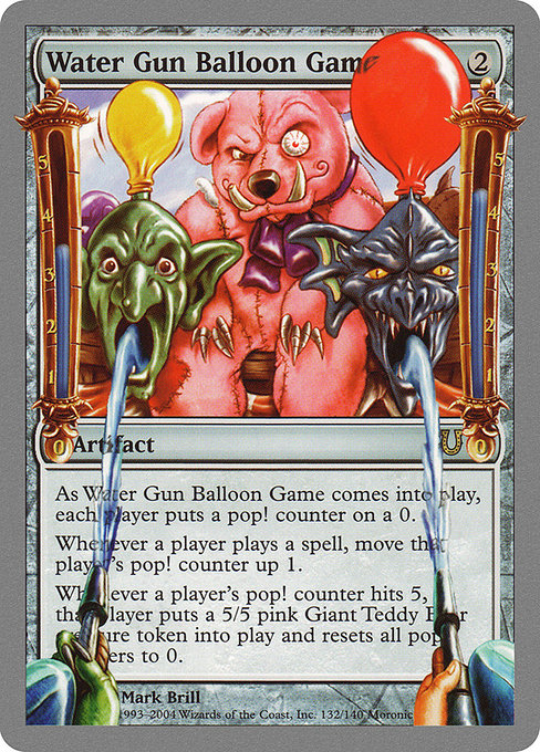 Water Gun Balloon Game from Unhinged