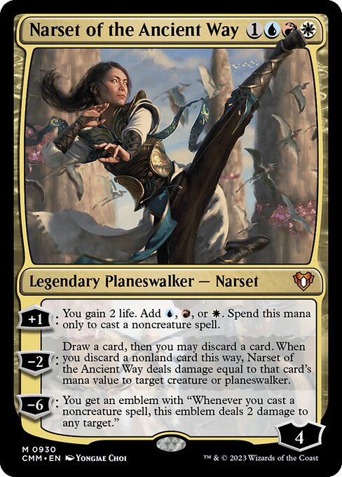 Narset of the Ancient Way highlighted card art