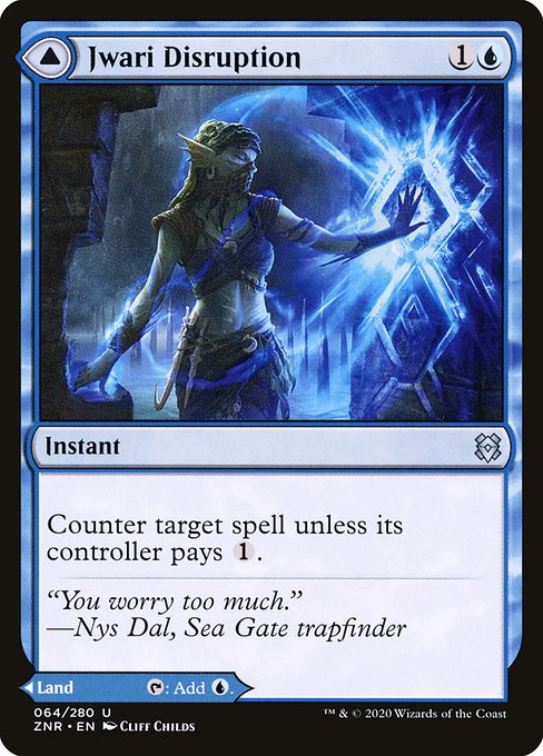Jwari Disruption // Jwari Ruins from Zendikar Rising