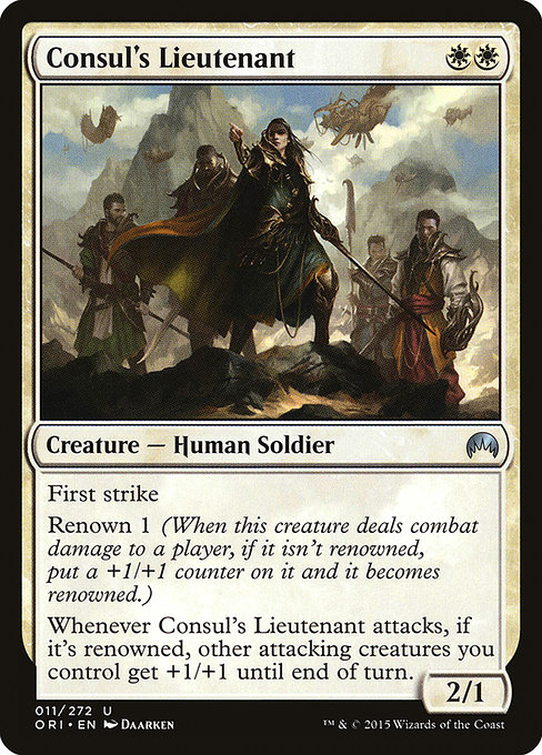 Consul's Lieutenant from Magic Origins