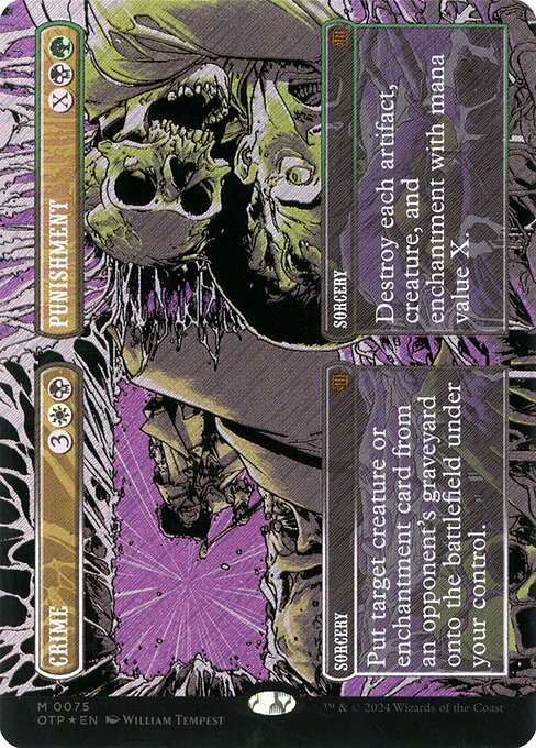 Crime // Punishment highlighted card art