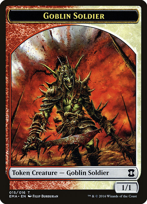 Goblin Soldier highlighted card art