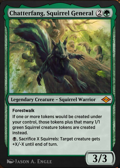 Chatterfang, Squirrel General from Jumpstart: Historic Horizons