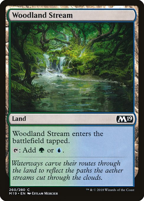 Woodland Stream from Core Set 2019