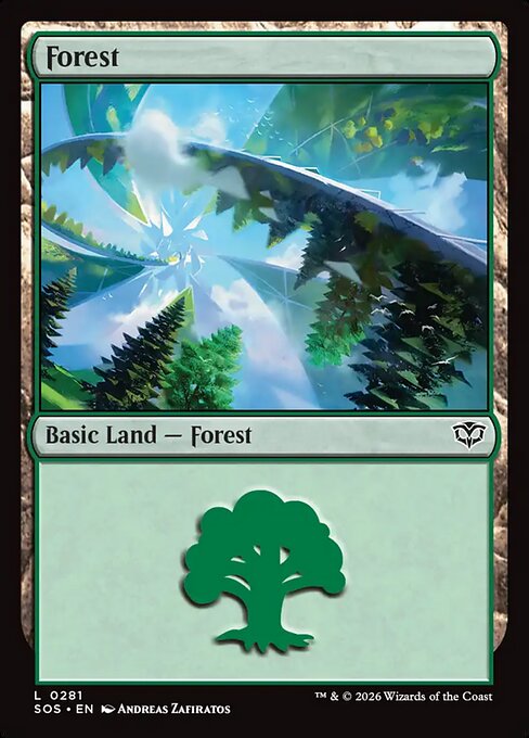 Forest from Secrets of Strixhaven