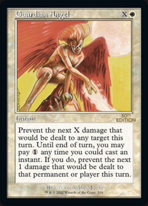 Guardian Angel highlighted card art