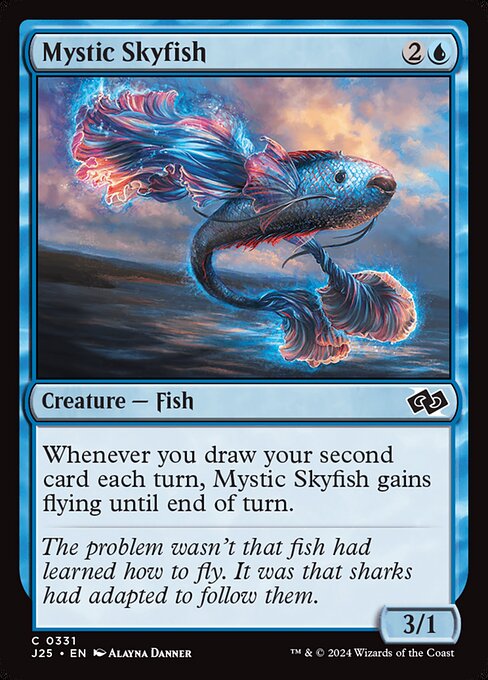 Mystic Skyfish highlighted card art