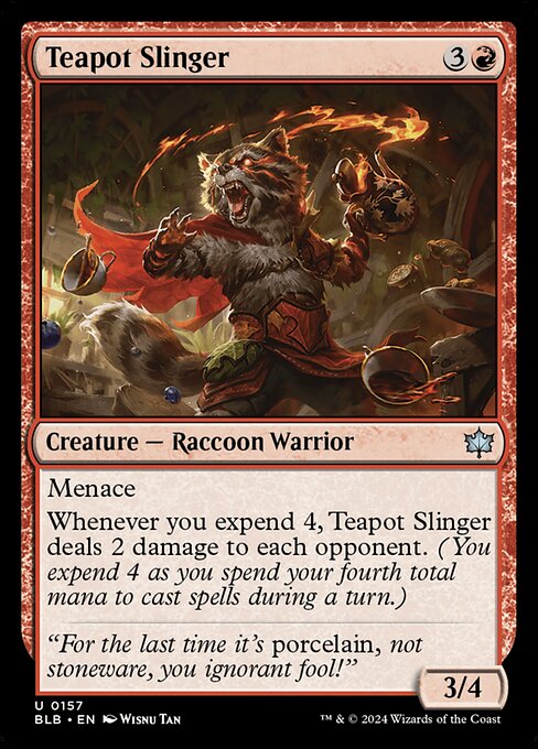 Teapot Slinger highlighted card art