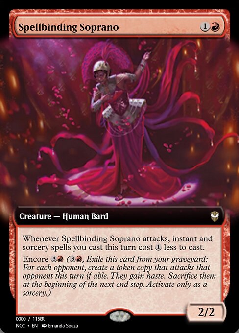 Spellbinding Soprano highlighted card art