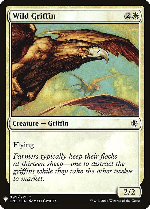 Wild Griffin highlighted card art
