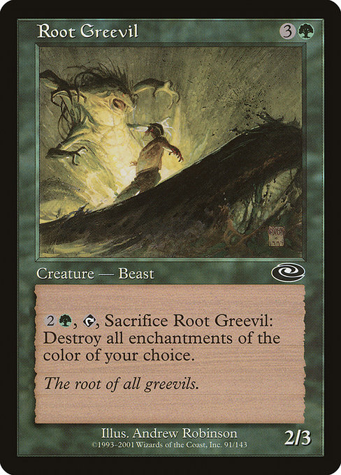 Root Greevil highlighted card art