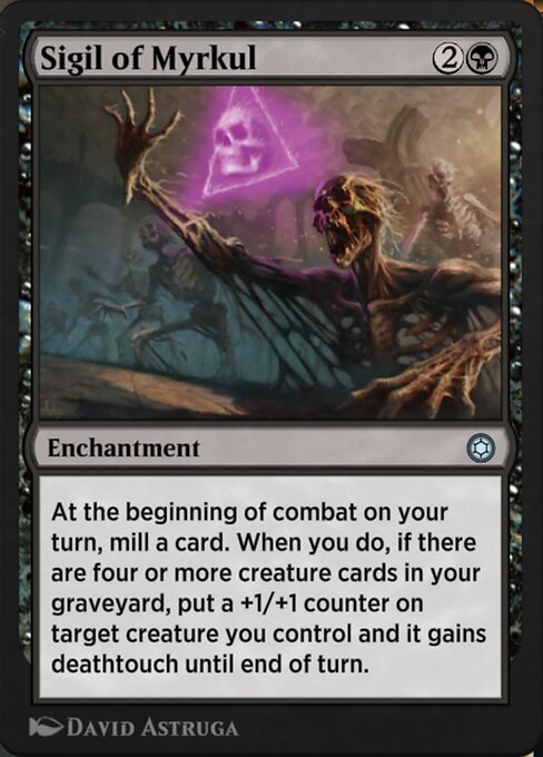 Sigil of Myrkul highlighted card art